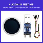 Hi-Link fingerprint recognition module ZW111 test kit/ development board low-power scan finger detection integrated fingerprint sensor intelligent lock